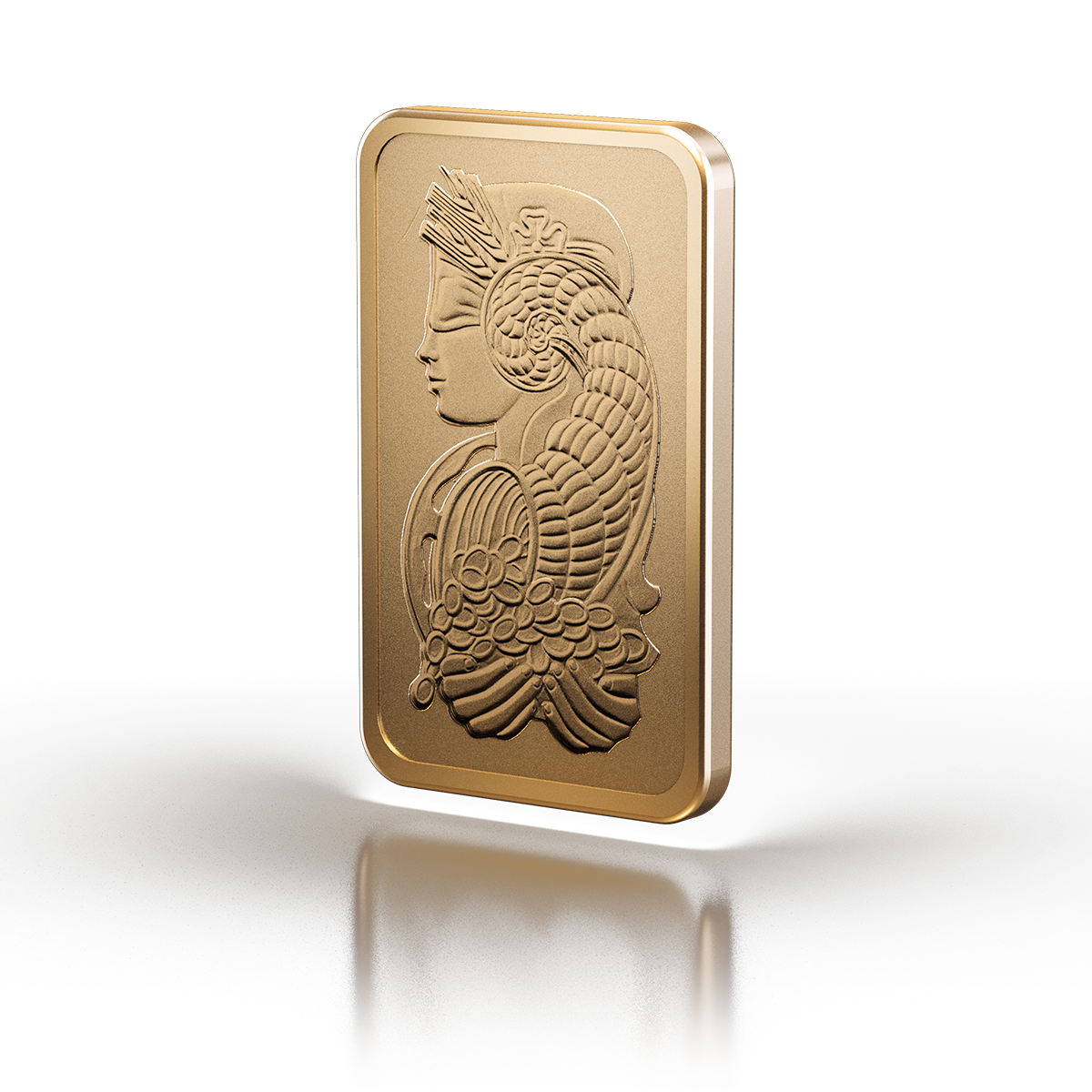 Solid gold bar: 1g