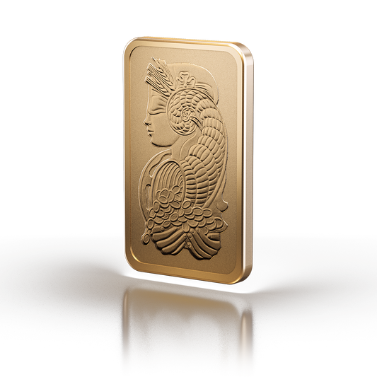Solid gold bar: 1g